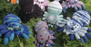 This Huggable Crochet Spider Is The Perfect Craft For Fall