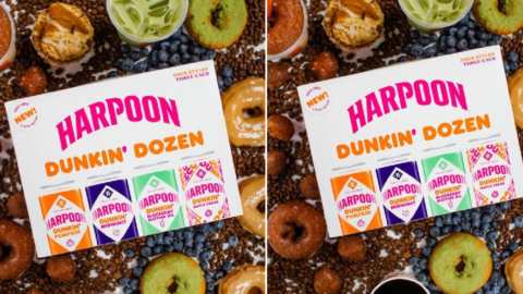 Dunkin’ and Harpoon Brewery Are Launching Three New Fall Flavored Beers  Including One That’s Made With Real Donuts