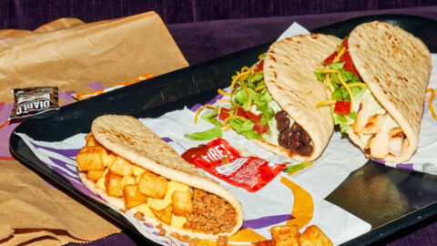 Taco Bell Just Released Three New Tacos That Are Wrapped In Flatbreads Instead Of A Crunchy Shell