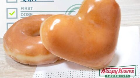 Krispy Kreme Is Giving Away 2 Free Donuts For Those Who Are Vaccinated Including A Limited Edition Heart Donut