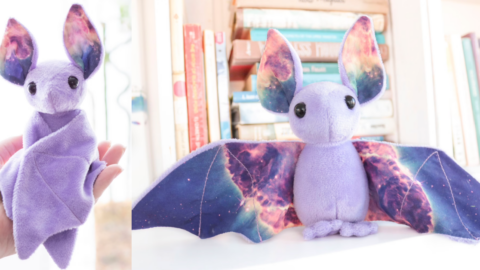 This Purple Galaxy Bat Plushie Is The Cutest Thing Ever And I Need It