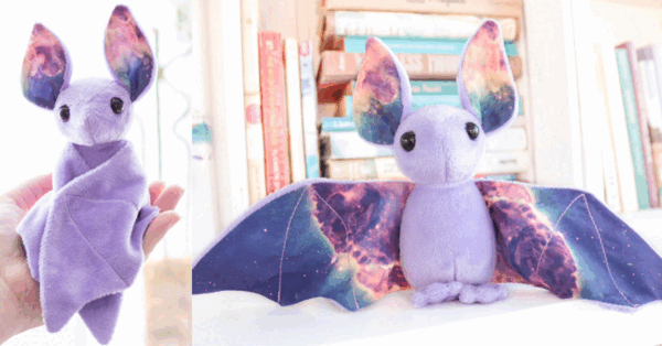 This Purple Galaxy Bat Plushie Is The Cutest Thing Ever And I Need It