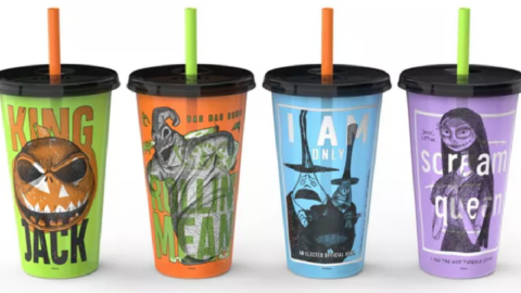 Target is Selling A $10 Set Of ‘The Nightmare Before Christmas’ Halloween Cups That Glow In The Dark