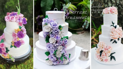 You Can Get An Exact Replica Of Your Wedding Cake As An Ornament And I Want To Do This