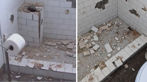 This Contractor Smashed His Work After He Says The Customer Didn’t Pay Him