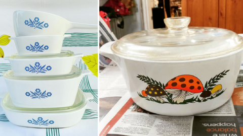 Here’s A Genius Hack For Those Vintage Casserole Dishes You Can Find At Thrift Stores