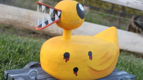 This Evil Toy Duck From ‘The Nightmare Before Christmas’ Has Rolled Into Town Just In Time For Halloween