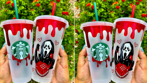 You Can Get A Bloody Ghostface Starbucks Tumbler That Just ‘Screams’ Halloween