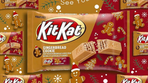 Kit Kat Is Coming Out With A Gingerbread Cookie Flavor That I Absolutely Have To Try