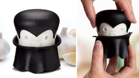 This Dracula Garlic Crusher Is The Cutest Kitchen Gadget You’ll Ever Own