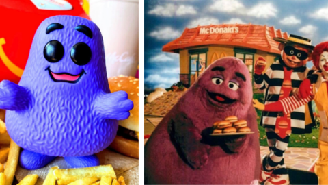 Have You Ever Wondered What The McDonald’s Purple Blob Is Supposed To Be?