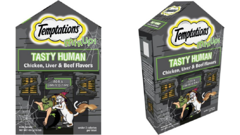 You Can Get ‘Human’ Flavored Cat Treats To Give Your Pet Halloween Goodies Too