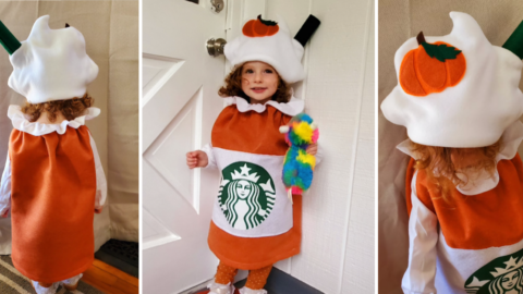 You Can Get This Starbucks Pumpkin Spice Latte Costume For Anyone In Your Family