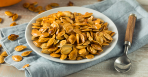 3-Ingredient Roasted Pumpkin Seeds