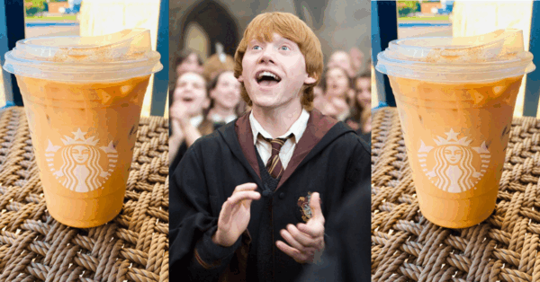 You Can Get A Ron Weasley Latte From Starbucks So, Accio It To Me