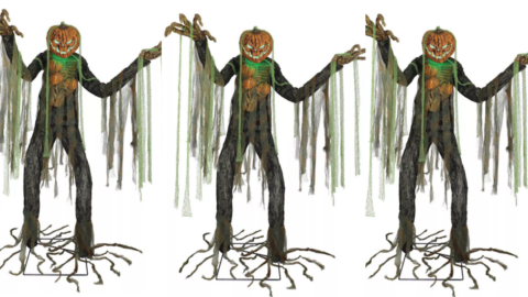Target Is Selling A 7-Foot Haunted Animatronic Jack O’ Lantern Scarecrow That Is Wicked Scary