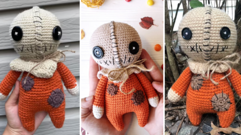 You Can Crochet Your Own Sam From ‘Trick-Or-Treat’ And He’s Just Too Cute To Be Scary