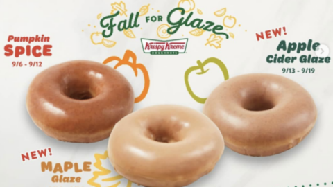 Krispy Kreme’s New Fall Flavored Doughnuts Are Coming Soon With the Return of Pumpkin Spice