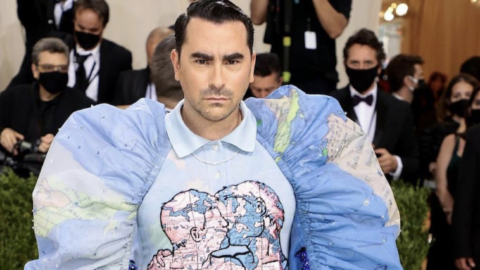 Dan Levy Had a Message on His Met Gala Look and It’s Just One More Reason To Love Him