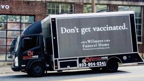 This ‘Funeral Home’ Has A Message For The Unvaccinated