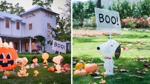 You Can Get A Snoopy Halloween Yard Decoration That Is Sure To Bring Smiles