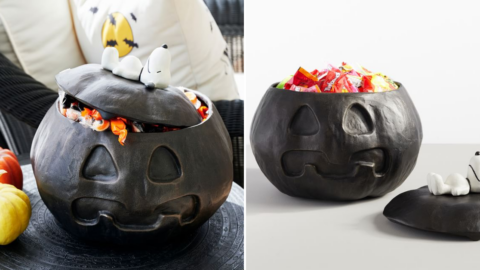 You Can Get A Snoopy Pumpkin Candy Bowl For All Of Your Trick-Or-Treaters This Year