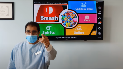 This Dentist Is Offering Free Teeth Cleanings To Those Who Can Beat Him in Super Smash Bros. Ultimate