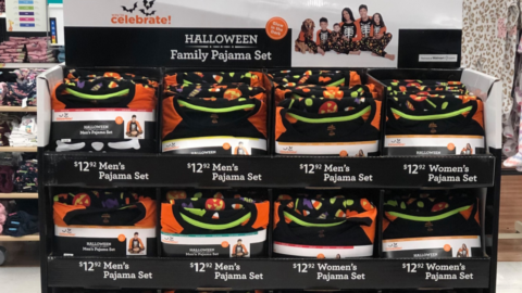 Walmart Has Matching Halloween Pajama Sets That Glow in the Dark For The Entire Family Including The Dog
