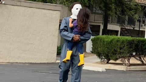 Michael Myers Showed Up For A 4-Year-Old Girl’s Birthday Party And It Was Epic