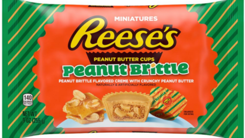 Reese’s Peanut Brittle Peanut Butter Cups Are Here Just In Time For The Holidays