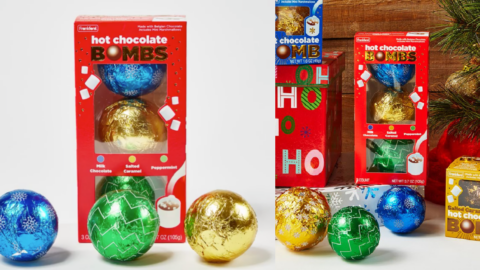 This 3-Pack of Hot Cocoa Bombs Includes The New Peppermint and Salted Caramel Flavors Just In Time For Holiday Sipping