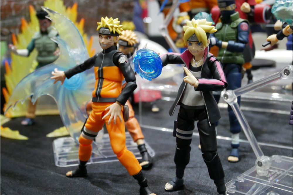 fictional character action figure from Japanese popular cartoon animated series NARUTO