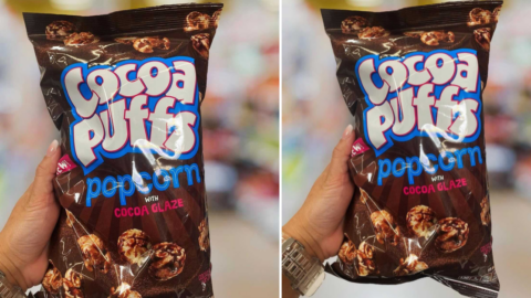 Cocoa Puffs Popcorn Exists Combining Sweet and Salty Flavors in One Snack Bag