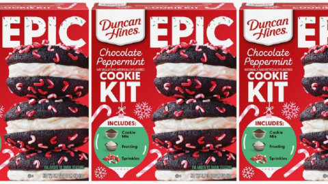 Duncan Hines Just Released A Chocolate Peppermint Cookie Kit And I Have To Have It