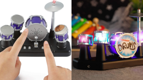 This Mini Finger Drum Set Lets You Make Your Own Awesome Drum Solo