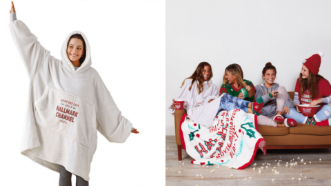 You Can Get Cozy Like a Hallmark Channel Movie With This Blanket Sweatshirt
