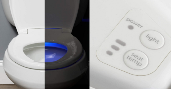 You Can Get A Heated Toilet Seat So Your Buns Will Always Be Warm