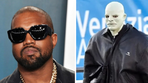 ‘Ye’ AKA Kanye West Was Spotted Wearing A Creepy Mask and WTH Is Going On?