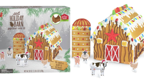 This Holiday Barn Gingerbread Kit Will Have You Wanting To Build This Holiday Season