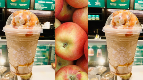 You Can Get An Apple Cinnamon Twist Frappuccino From Starbucks To Add A Little Spice To Your Life
