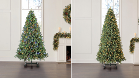 This Christmas Tree Allows You To Change Your Tree’s Height With The Push of A Button