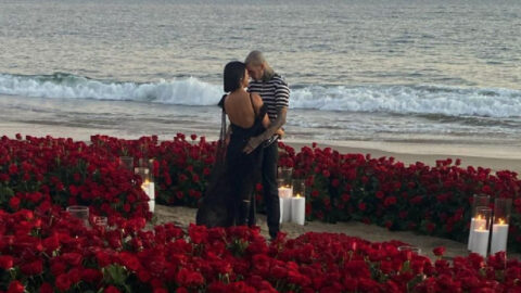 Travis Barker Spared No Expense Proposing To Kourtney Kardashian and She Said ‘Yes!’