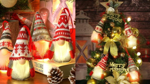 These Glowing Gnome Ornaments Add That Special Amount of Adorableness To The Holidays