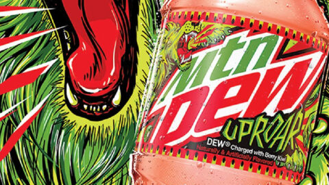 Mountain Dew Just Released A New Peach Colored Drink Called ‘Uproar’ and It Was Made For Cocktail Mixing
