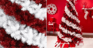 This Candy Cane Striped Christmas Tree Was Made For Christmas Mornings