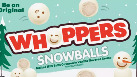Whoppers Snowballs Are Here To Celebrate The Holidays Right