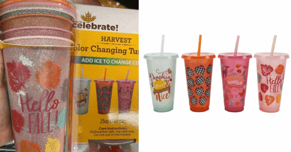 Walmart Is Selling $5 Color Changing Fall Tumblers And I Have To Get Them