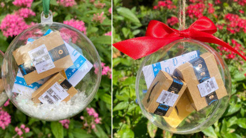You Can Get An Amazon Mini Packages Ornament For The Shopaholics In Your Life
