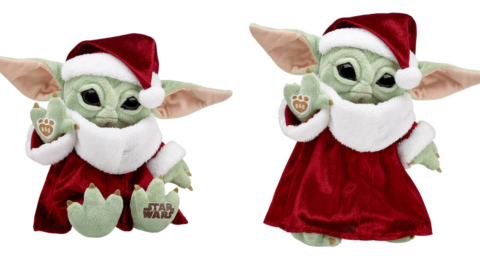 Build-A-Bear Just Released A Christmas Baby Yoda That Will Make You One With The Force