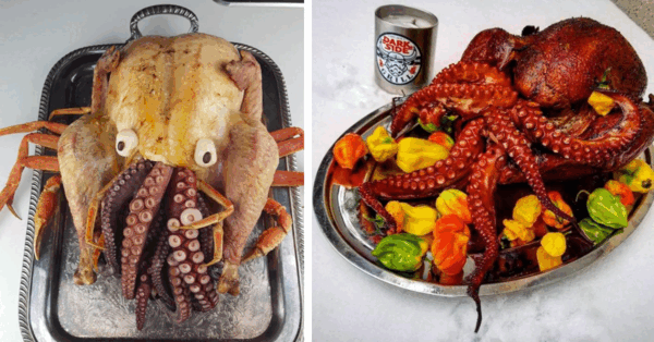 People Are Making ‘Cthulhu Turkeys’ and They Look Like Something From a Sci-Fi Alien Movie